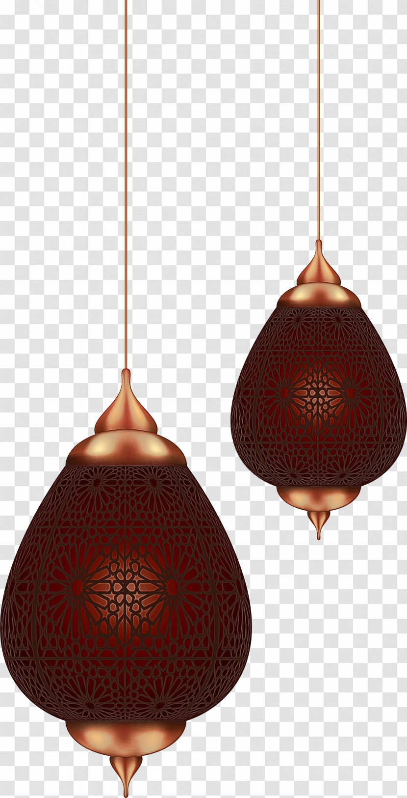 Lighting Brown Light Fixture Maroon Lamp Transparent PNG