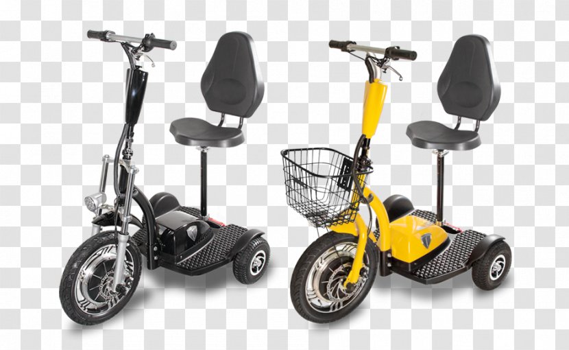 Electric Vehicle Motorcycles And Scooters Personal Transporter - Tricycle - Mobility Transparent PNG