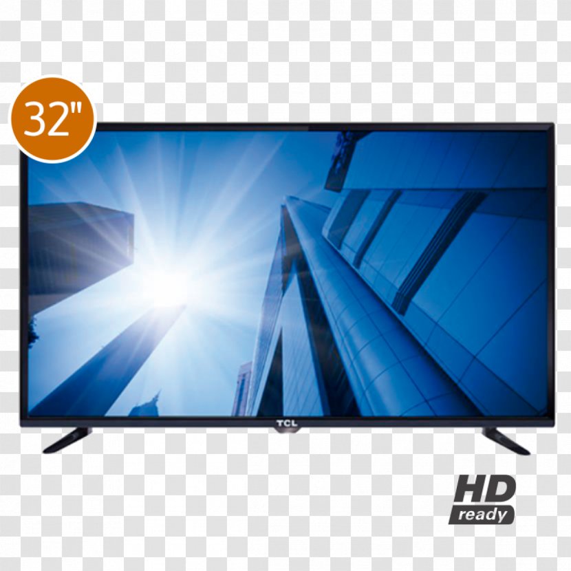 LED-backlit LCD Smart TV Digital Television TCL Corporation High-definition - Led - LED Transparent PNG