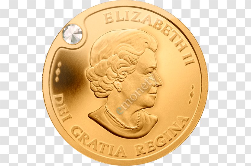 Gold Coin Diamond Jubilee Of Elizabeth II Canada Transparent PNG