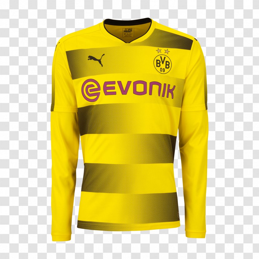 Borussia Dortmund UEFA Champions League Bundesliga Jersey Kit - Outerwear - T-shirt Transparent PNG
