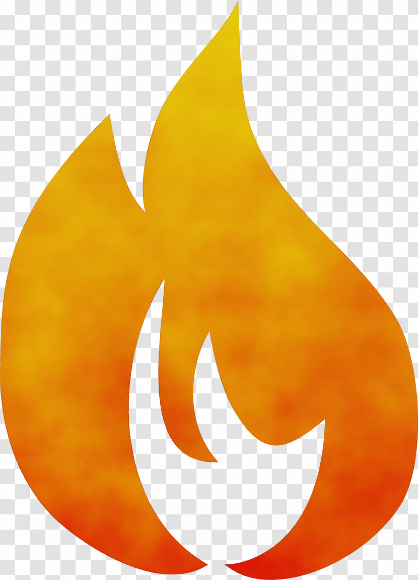 Crescent Flame Meter Transparent PNG