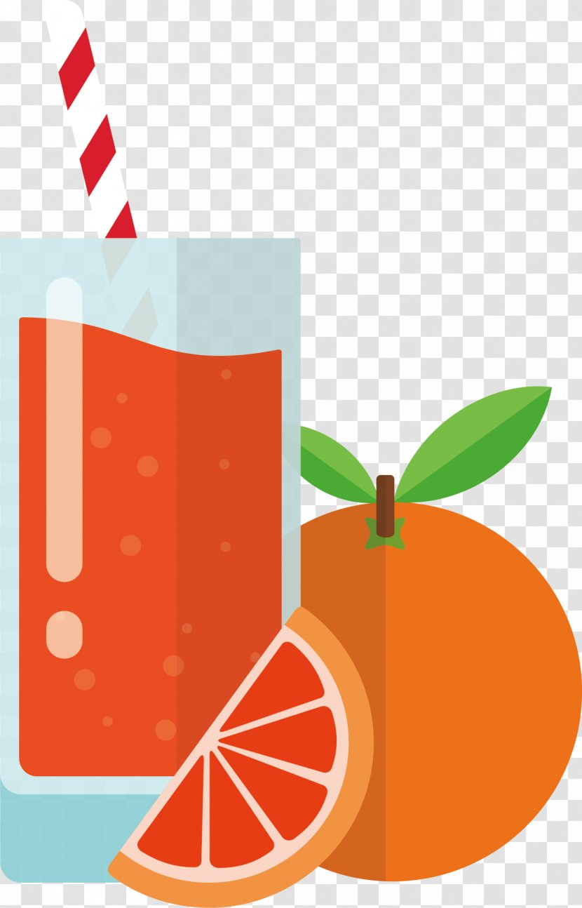 Orange Juice Grapefruit Pomegranate - Fruit - Vector Transparent PNG