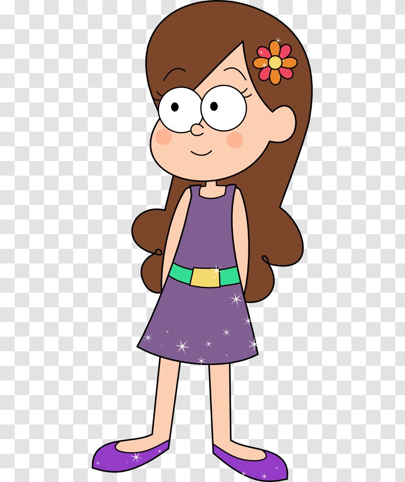 Mabel Pines Dipper Clothing Drawing Disney Channel - Cartoon - Silhouette Transparent PNG