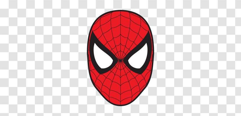 Spider-Man Logo Clip Art - Headgear - Spiderman Mask Transparent PNG