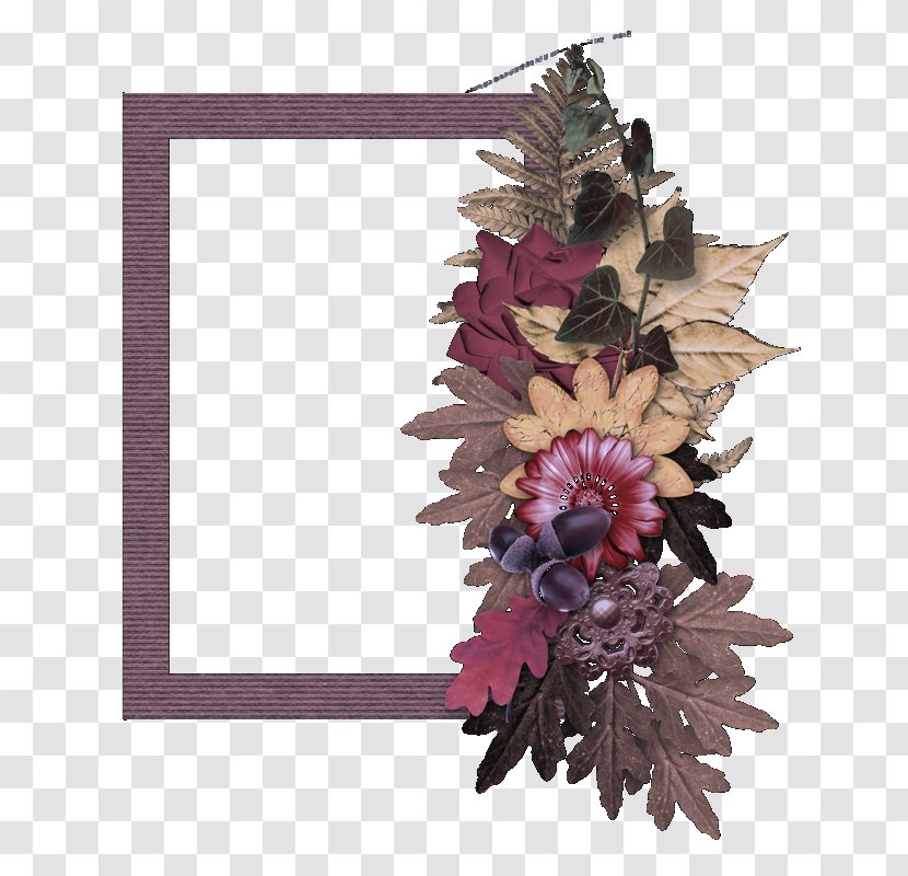 Artificial Flower - Rectangle Picture Frame Transparent PNG