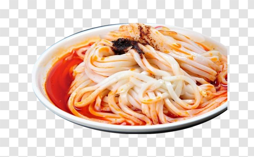 Spaghetti Alla Puttanesca Chinese Noodles Ramen Lo Mein Naporitan - Heart - Pepper Rice Skin Transparent PNG