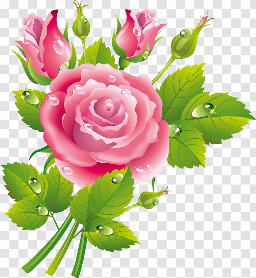Paper Rose Flower - Floral Design - Petal Transparent PNG
