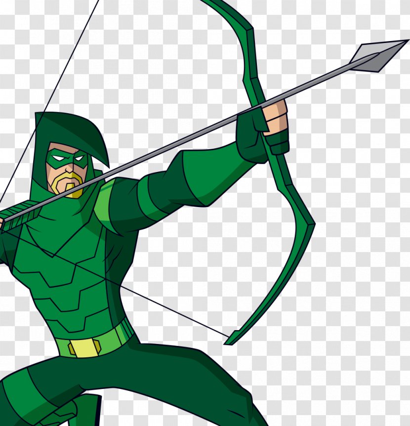 Green Arrow Batman Booster Gold Drawing Clip Art - Bow Transparent PNG