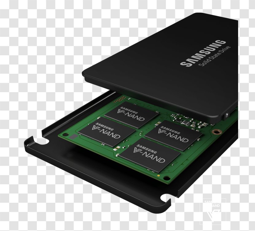 Laptop Solid-state Drive Hard Drives Samsung Computer Data Storage - Flash Ssd - Disk Transparent PNG