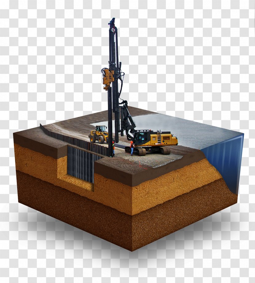 Construction Cross Section Three-dimensional Space Geotechnical Engineering Adobe Photoshop - Table - Mining Tools Transparent PNG