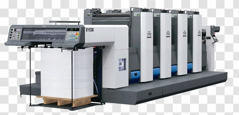 Standard Paper Size Offset Printing Printer - Recreational Machines Transparent PNG