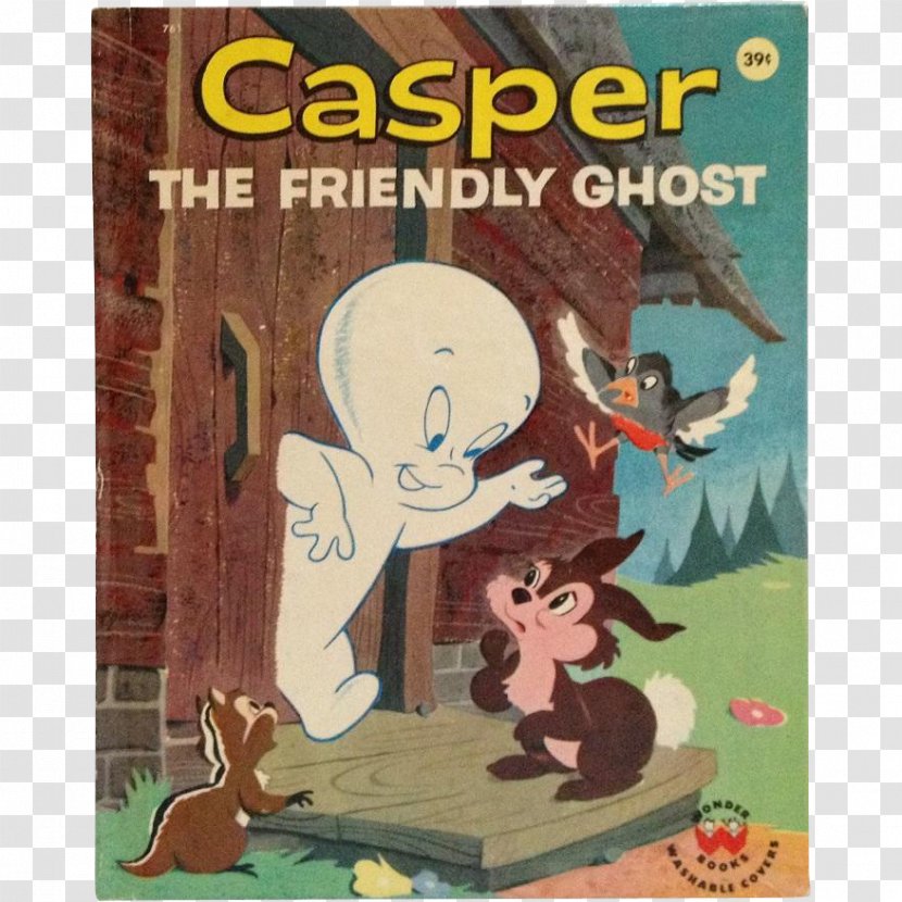 Casper 1960s Book Hardcover Cartoon Transparent PNG