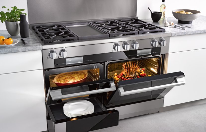 Cooking Ranges Miele Gas Stove Home Appliance Natural - Oven Transparent PNG