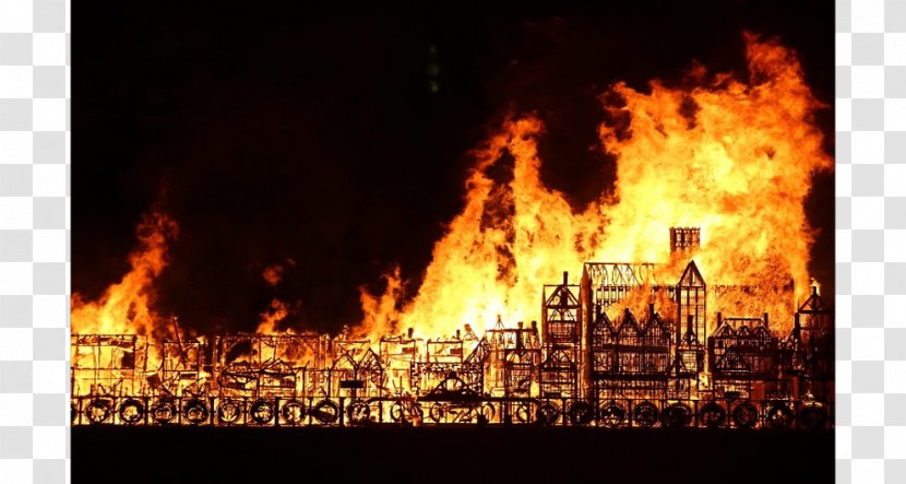 Great Fire Of London Conflagration Flame - Cartoon Transparent PNG