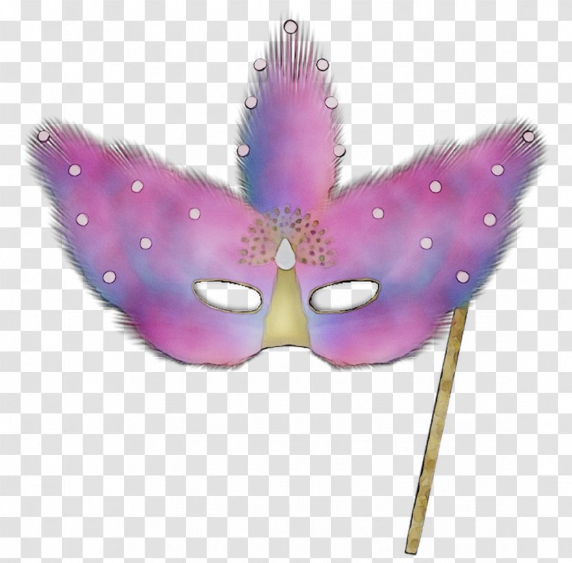 Mask Purple - Lilac - Butterfly Transparent PNG