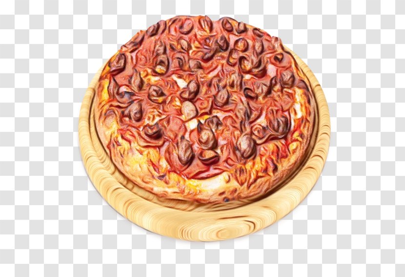 Junk Food Cartoon - Pepperoni - Pizza Cheese Quiche Transparent PNG