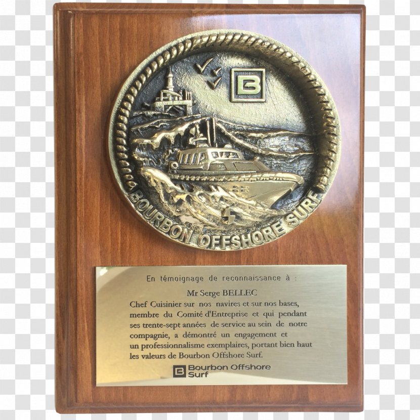 Bronze Medal Commemorative Plaque Award Trophy - Bronzes De Mohon Transparent PNG