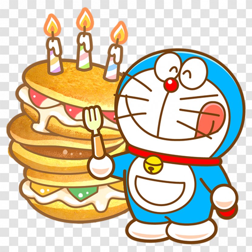 Doraemon Birthday Drawing Hello Kitty Animation - Text Transparent PNG
