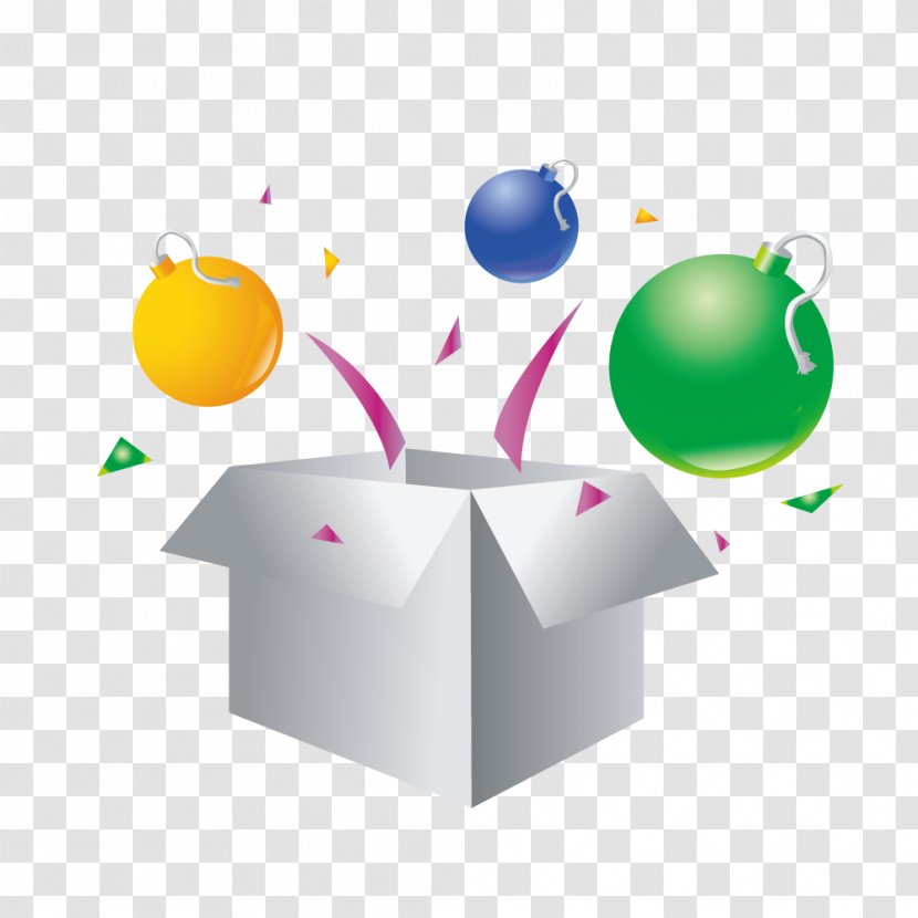 Icon - Design - Open The Gift Box Transparent PNG