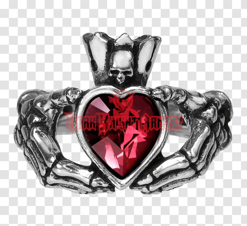 Earring Claddagh Ring Jewellery Alchemy Gothic Transparent PNG