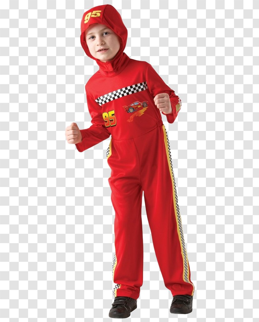 Lightning McQueen Cars Costume Clothing Pixar - Child - Mcqueen And Friends Transparent PNG
