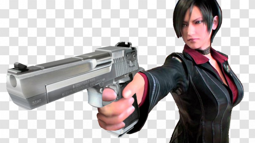 Ada Wong Revolver IMI Desert Eagle Firearm Resident Evil Transparent PNG