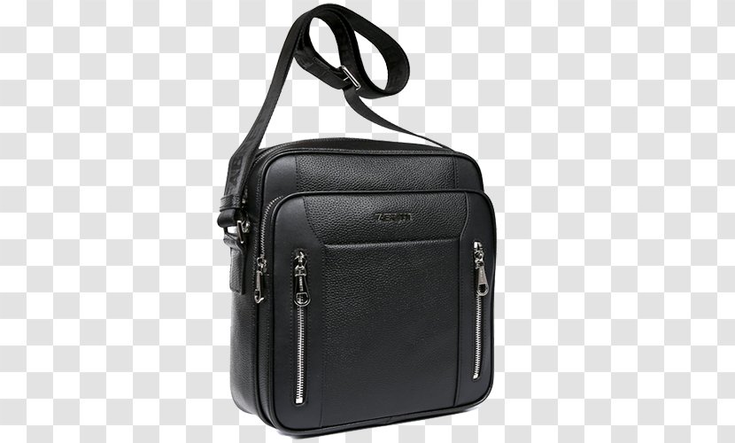 Briefcase Messenger Bags Handbag Leather - Hand Luggage - Bag Transparent PNG