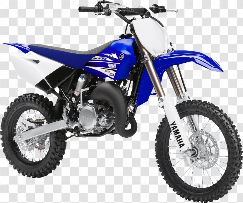 Yamaha Motor Company YZ250F YZ85 Motorcycle Two-stroke Engine - Powersports - Blue Transparent PNG