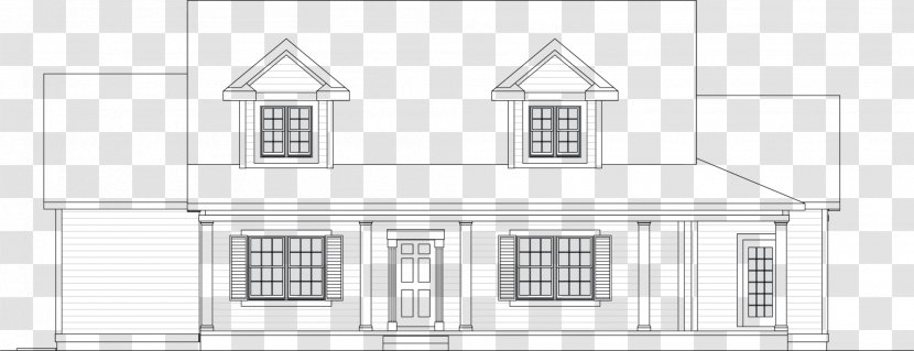 House Window Facade Architecture Property - Building Elevation Transparent PNG