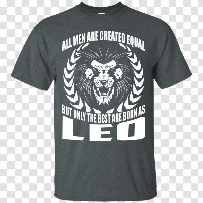 T-shirt Hoodie Sleeve Clothing - Tshirt - Leo Sign Transparent PNG