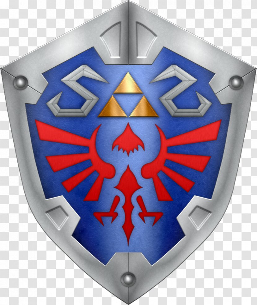 The Legend Of Zelda: A Link Between Worlds Hylian Skyward Sword Art - Zelda - Shield Blue Transparent PNG