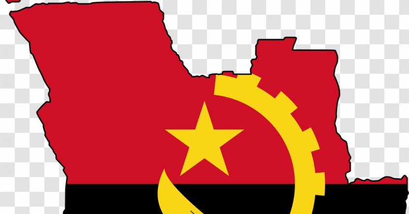 Flag Of Angola National Country Languages Transparent PNG
