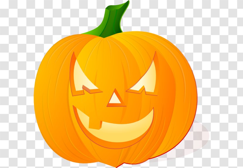 Jack-o-lantern Halloween Pumpkin Clip Art - Food - Cartoon Pumpkins Transparent PNG