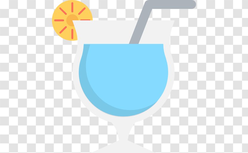 Blue Lagoon Stemware Glass Transparent PNG