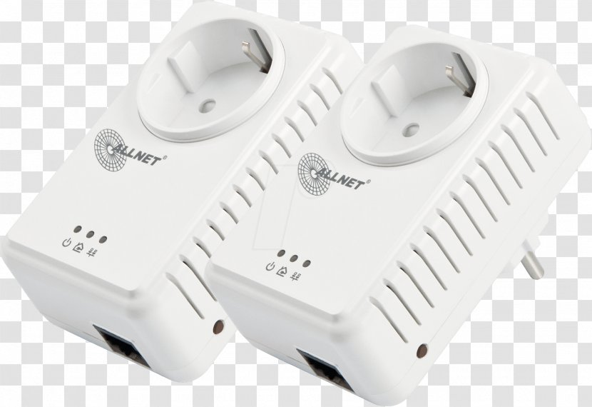 Power-line Communication HomePlug ALLNET PowerLAN Phasenkoppler - Avm Gmbh - Hardware Transparent PNG