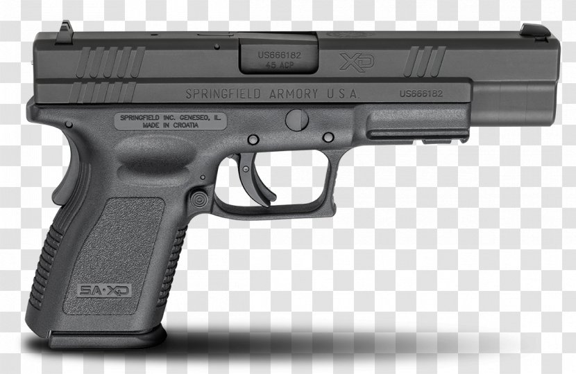Springfield Armory XDM HS2000 .40 S&W .45 ACP - Weapon Transparent PNG