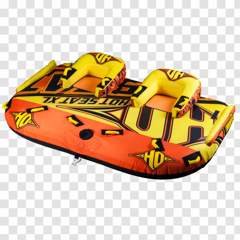 Boat Inflatable Water Skiing Sport Seat Transparent PNG