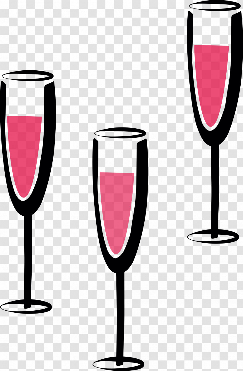 Champagne Party Celebration Transparent PNG