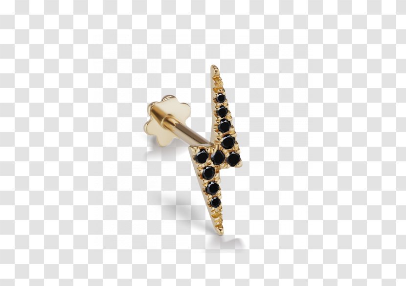 Earring Jewellery Diamond Gemstone - Body Piercing - Ear Necklace Transparent PNG