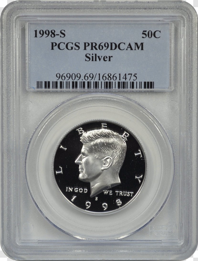 Dollar Coin Kennedy Half Proof Coinage - Mint Transparent PNG