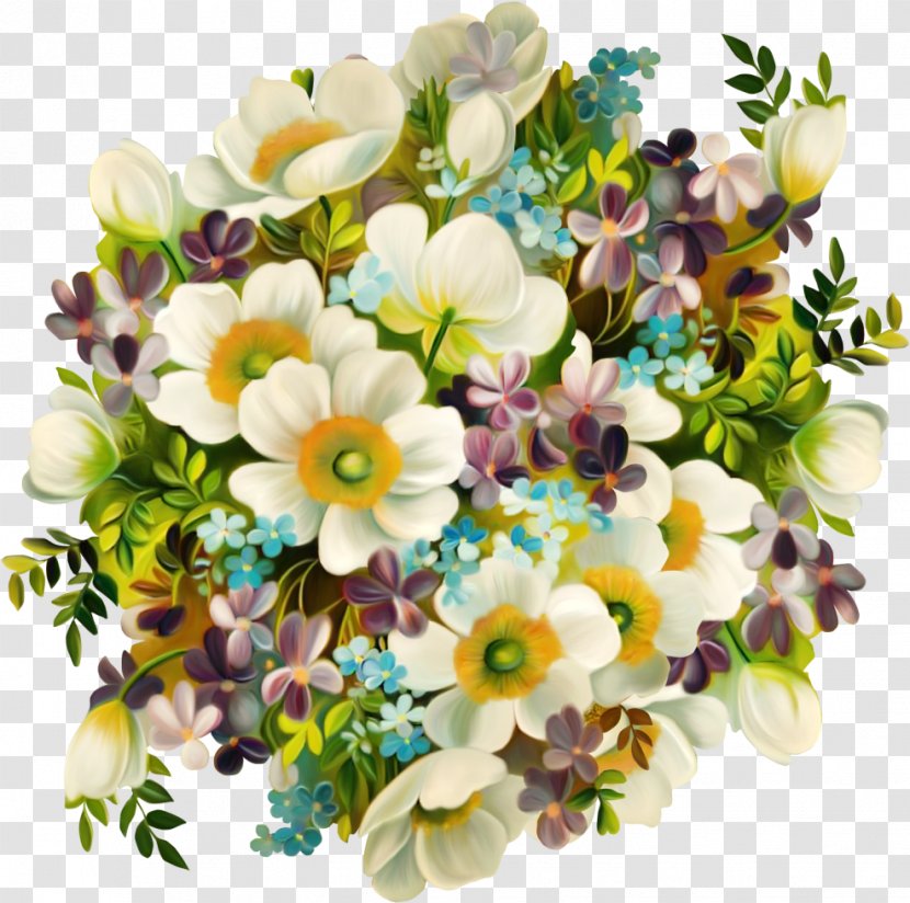 Bouquet Of Flowers Drawing - Blossom Anemone Transparent PNG