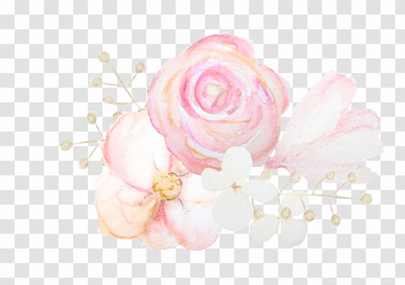 Garden Roses Wedding Invitation - Flower Bouquet - Rose Transparent PNG