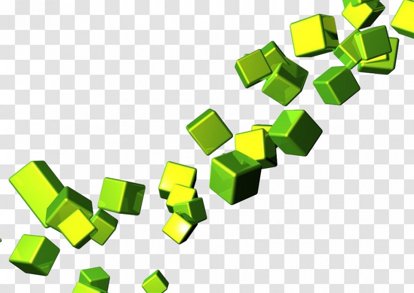 Cube Abstraction Computer File - Google Images - Green Abstract Transparent PNG