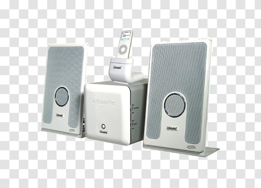 Computer Speakers Loudspeaker DreamGEAR I.sound Harmony Ipod Psp PC Mac Portable Speaker System W/Subwoofer DGUN-945 Isound - Dreamgear Transparent PNG