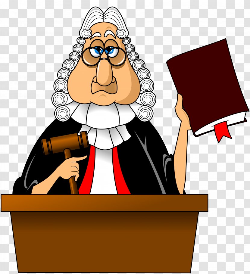 Judge Clip Art Vector Graphics Court Gavel - Lawyer - Testament Cartoon Judges Transparent PNG