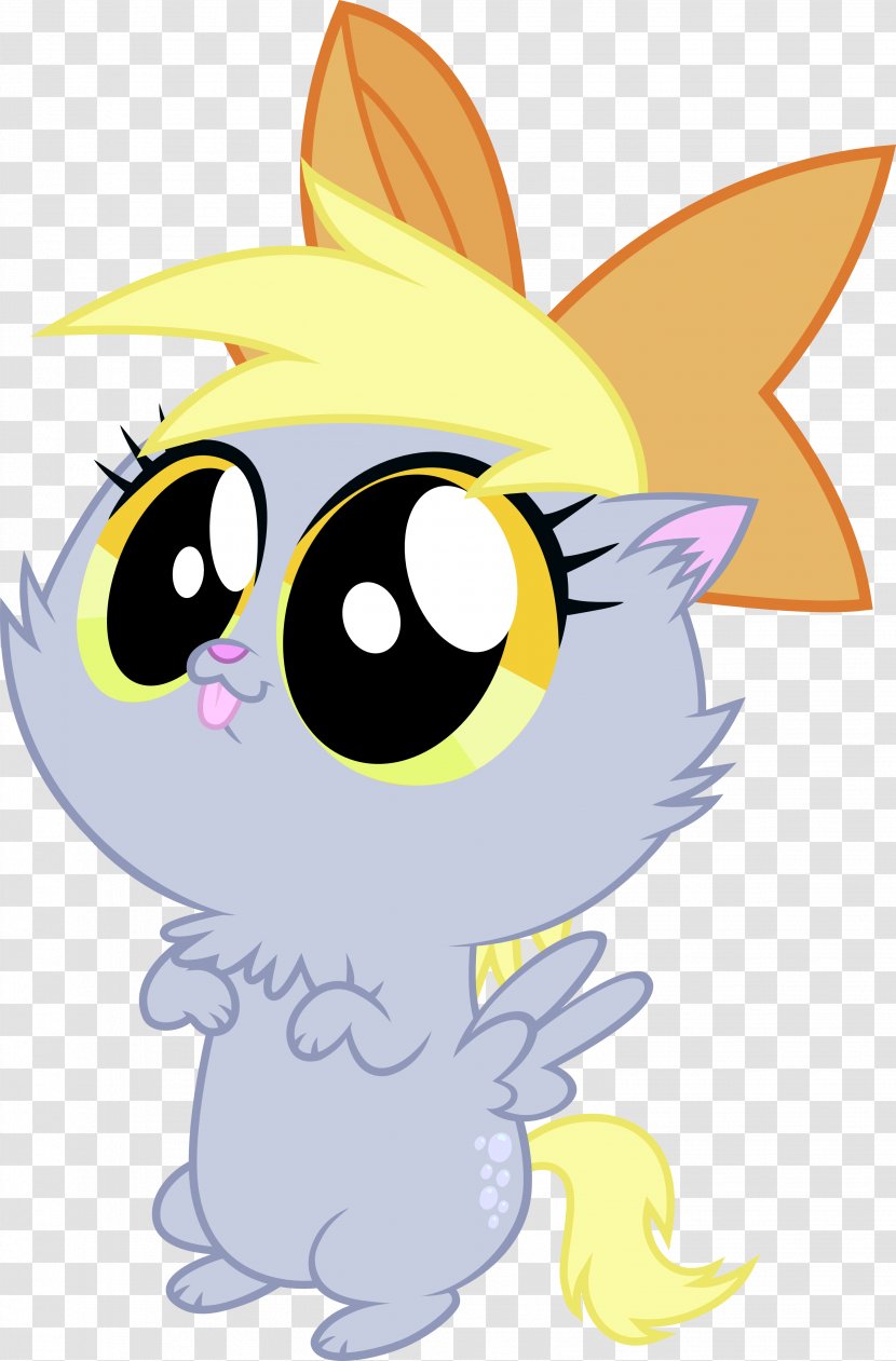 Derpy Hooves Pony Rarity Twilight Sparkle Pinkie Pie - Cat - Kitty Transparent PNG