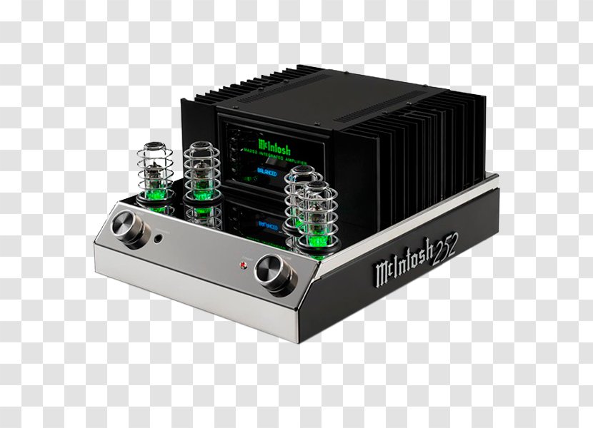McIntosh Laboratory Integrated Amplifier Audio Power Vacuum Tube High Fidelity - Audiophile - Computer Component Transparent PNG