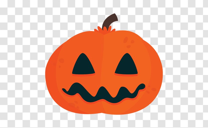 Calabaza Pumpkin Halloween Cucurbita Jack-o'-lantern - Vector Transparent PNG
