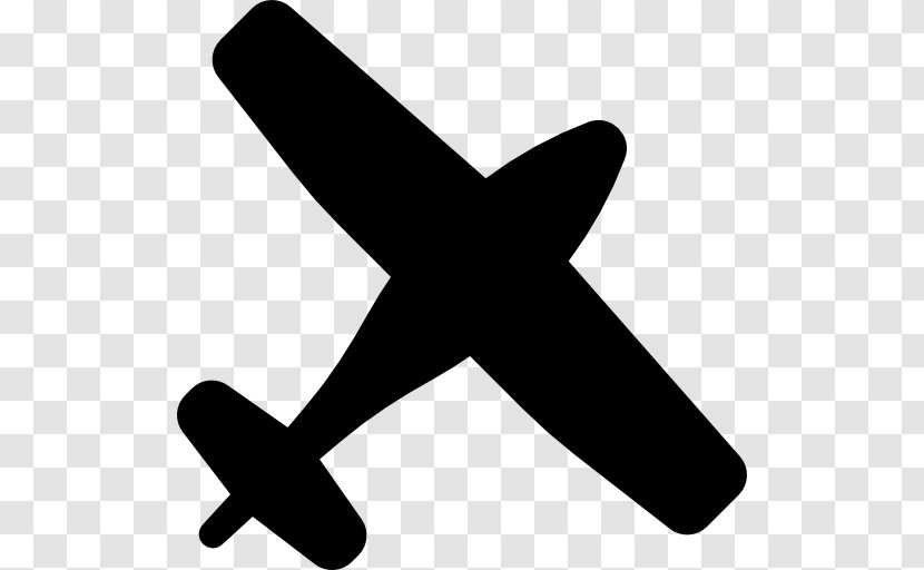 Black And White Airplane Propeller - Web Browser - Air Travel Transparent PNG